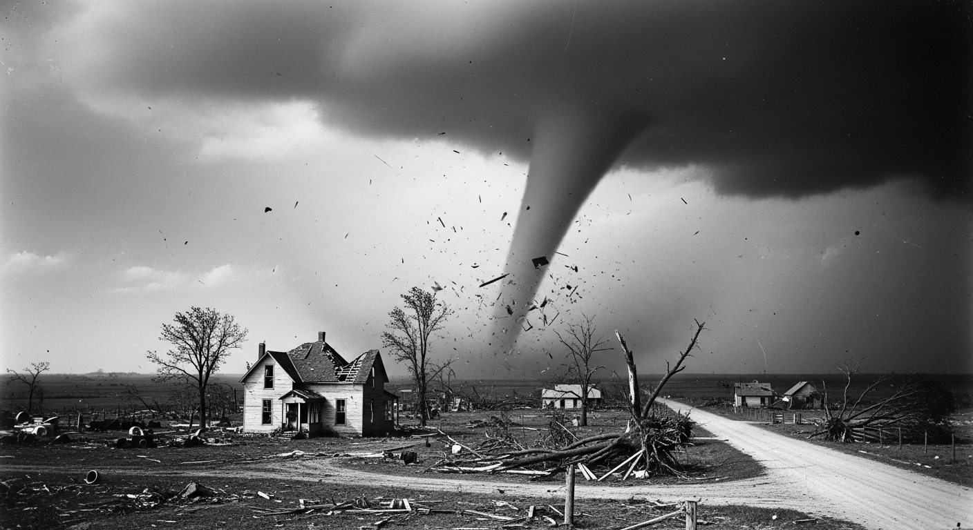 April 10, 1979 — Terrible Tuesday tornado aftermath in Wichita Falls