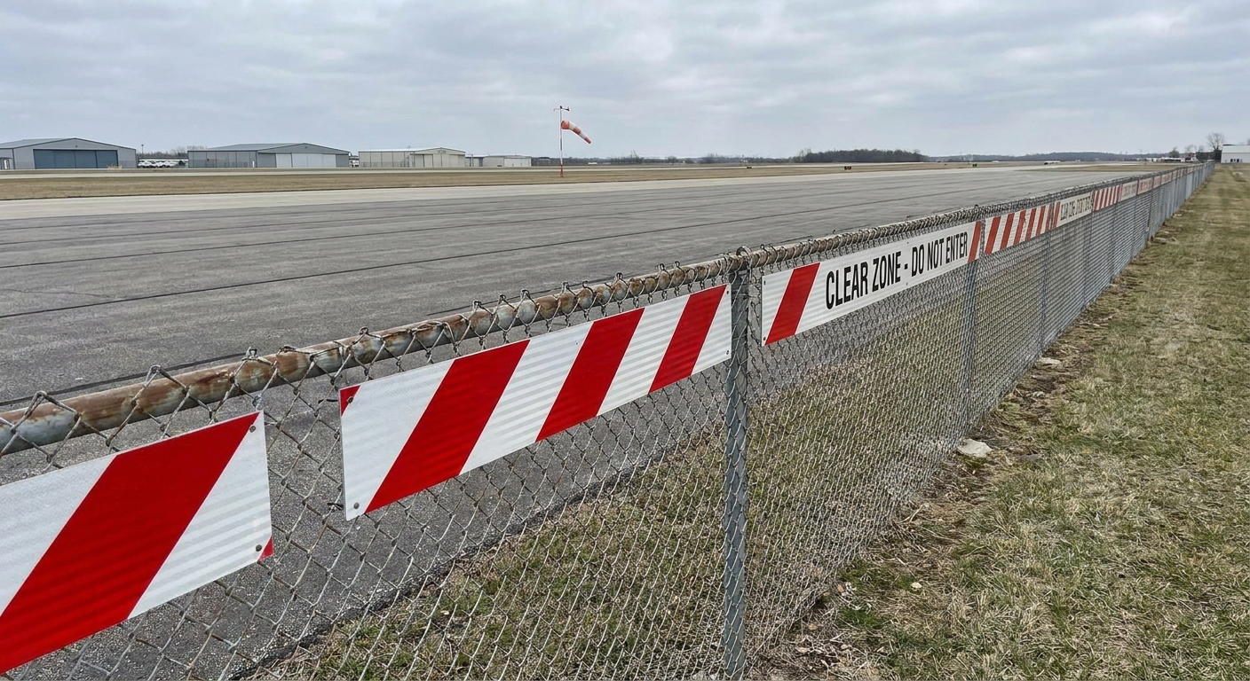 Runway Clear Zone Fencing