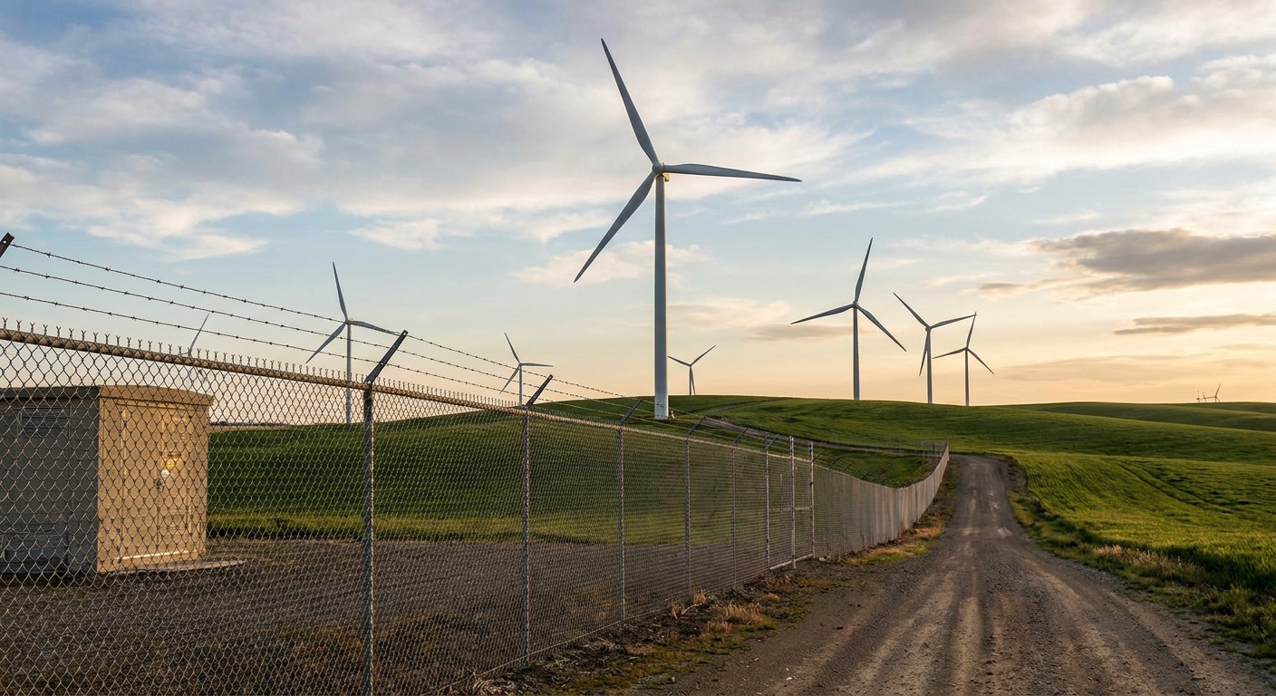 Wind Farm Fencing