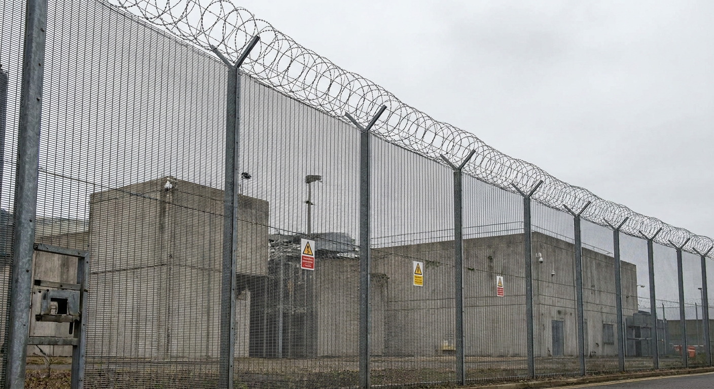 Anti-Climb Mesh Perimeter