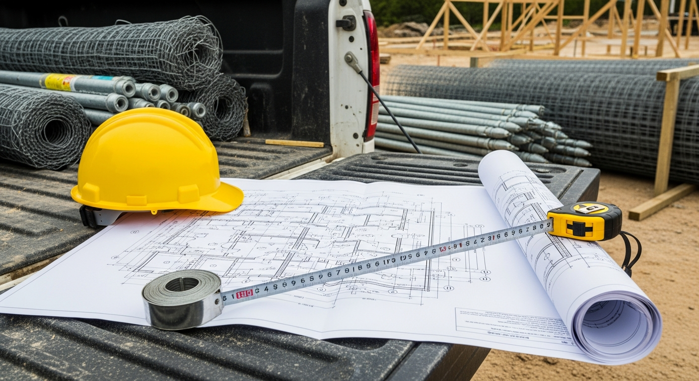 Fence materials for general contractors