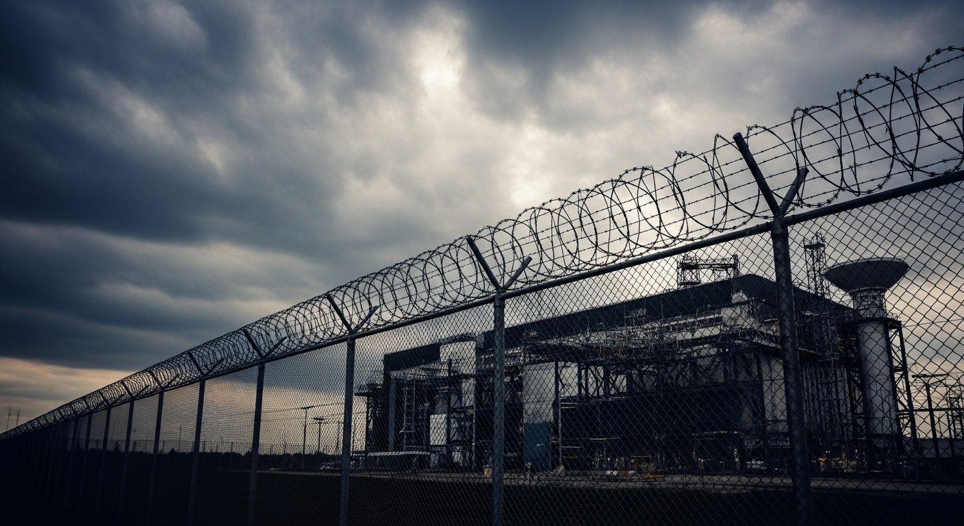 Anti-climb 358 mesh security fence