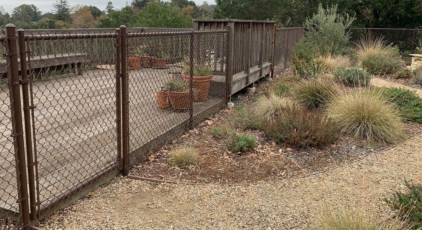 Brown PVC Chain Link