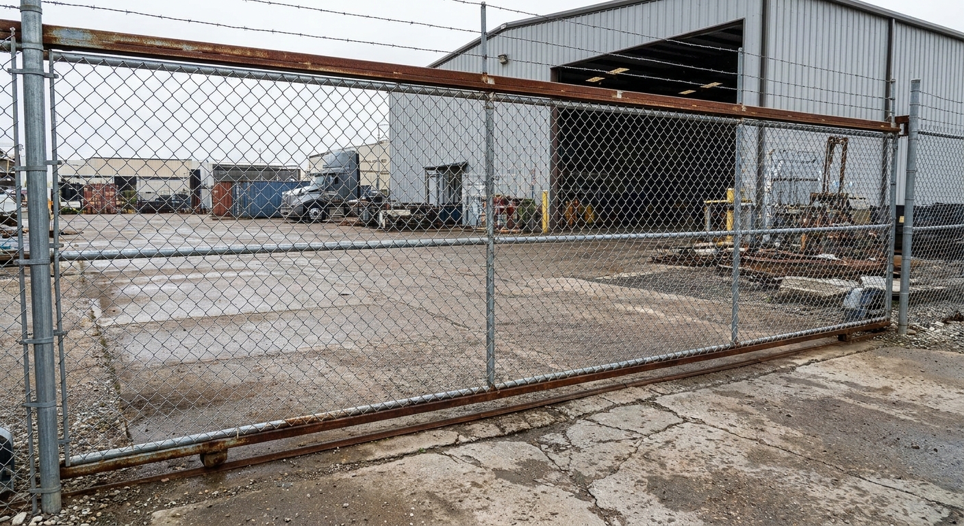 V-Track Rolling Gate